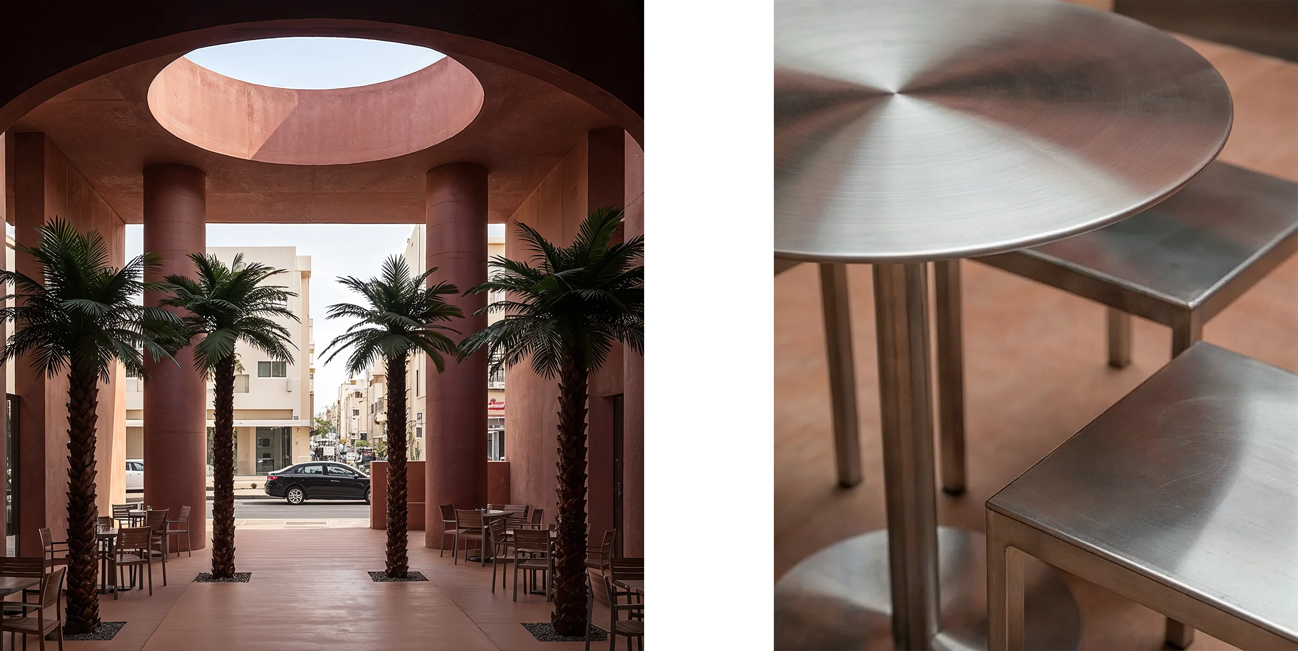 Noor Muscat — Detail interior by Studio By Three
